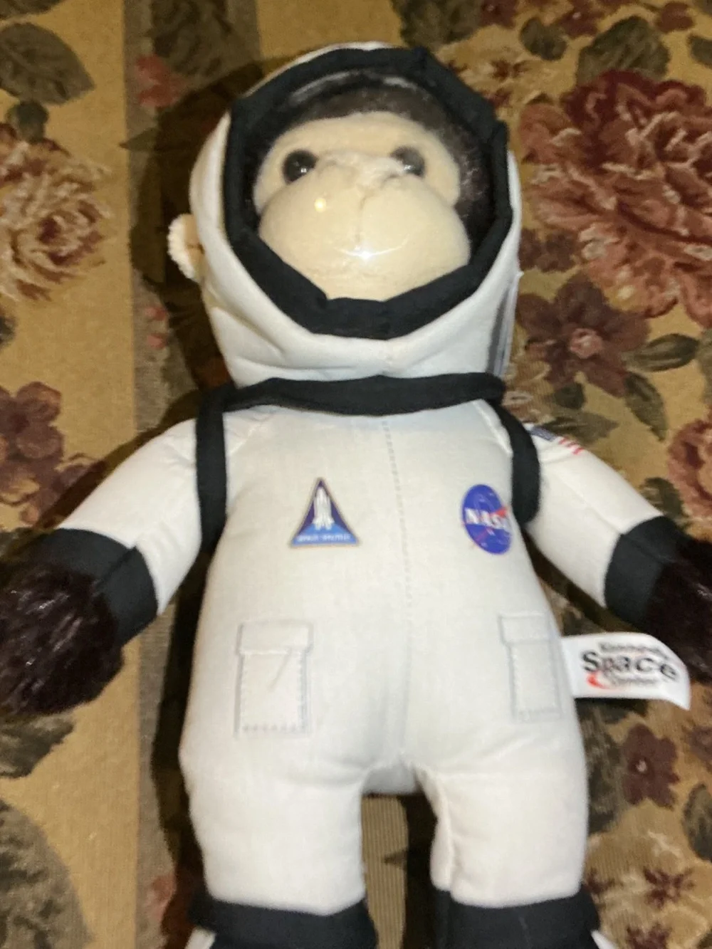 Monkey Astronaut Kennedy Space Center NASA Plush Aurora Soft Toy | 12